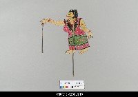 藏品(泰國小檯皮影戲偶-丑角)的圖片